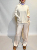 Completo in maglia felpa e pantalone - MiAmor