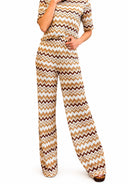 Vicolo - Pantalone crochet fantasia