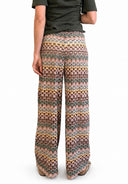 Vicolo - Pantalone crochet fantasia