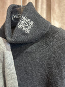 Lupetto in maglia con logo Vicolo