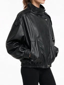 Vicolo - Giacca biker in ecopelle