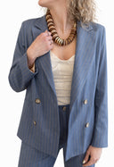 Vicolo - Giacca gessata doppiopetto