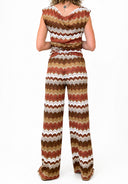 Susymix- Pantalone fantasia onde