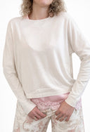 Vicolo - Maglia viscosa con scollo a V sulla schiena