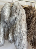 Eco pelliccia oversize effetto piuma - MiAmor