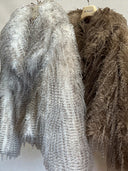 Eco pelliccia oversize effetto piuma - MiAmor