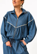 Vicolo- Bomber in chambry con zip