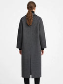 Vicolo - Cappotto doppiopetto handmade con panno 50% in lana