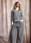 Maglia V Cabochon - Susy Mix