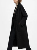 Vicolo - Cappotto doppiopetto handmade con panno 50% in lana