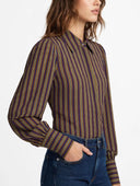 Susymix- Camicia a righe in viscosa