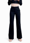 Vicolo - Pantalone flare a vita alta