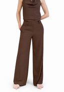 Vicolo - Pantalone fluido gamba larga