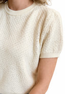 Vicolo - T-shirt in maglia traforata