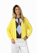 Vicolo- Cardigan cotone a coste