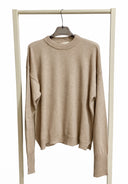 Maglia manicotto in misto lana