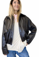 Vicolo - Bomber ecopelle intrecciato