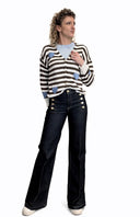 Vicolo - Jeans Giudith con bottoni