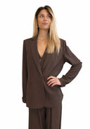 Please - Giacca monopetto fluida