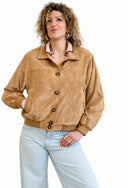 Susymix- Bomber scamosciato