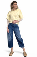 Please - Jeans baggy sfrangiati