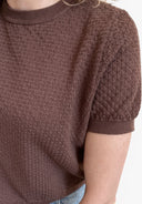 Vicolo - T-shirt in maglia traforata