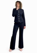 Vicolo - Pantalone flare a vita alta