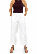 Vicolo - Pantalone cotone pences