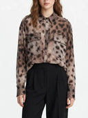 Susymix - Camicia maculata con tasche