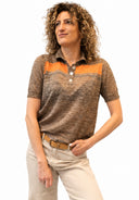 Vicolo - Polo in lino righe