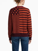 Susymix- Cardigan in viscosa righe e pois
