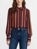 Susymix- Camicia a righe in viscosa