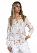 Susymix- Camicia in viscosa fantasia fiori