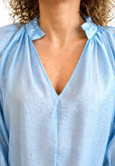 Susymix- Camicia V rifiniture in pizzo