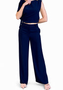 Vicolo - Pantalone fluido gamba larga