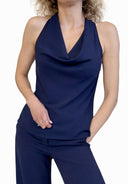 Vicolo - Top fluido con scollo a goccia