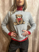 Maglia collo alto costina - Vicolo