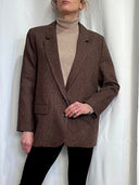 Giacca over pied de poule