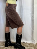 Bermuda di velluto a coste