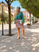 Vicolo - Coorder in viscosa minigonna+camicia
