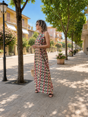 Vicolo - Abito lungo con scollo all’americana