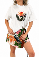 Vicolo - T-shirt over stampa tropical