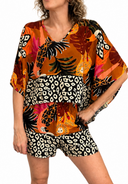 Vicolo - Casacca in viscosa manica kimono