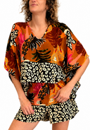 Vicolo - Casacca in viscosa manica kimono