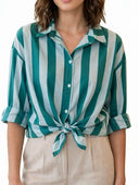 Susymix- Camicia righe in cotone