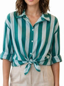 Susymix- Camicia righe in cotone