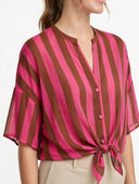 Vicolo - Camicia mussola cotone e seta