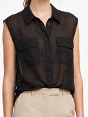 Vicolo - Camicia in mussola cotone e seta