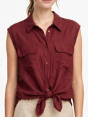Vicolo - Camicia in mussola cotone e seta