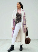 Maglia stampa animalier scollo V - Susy Mix